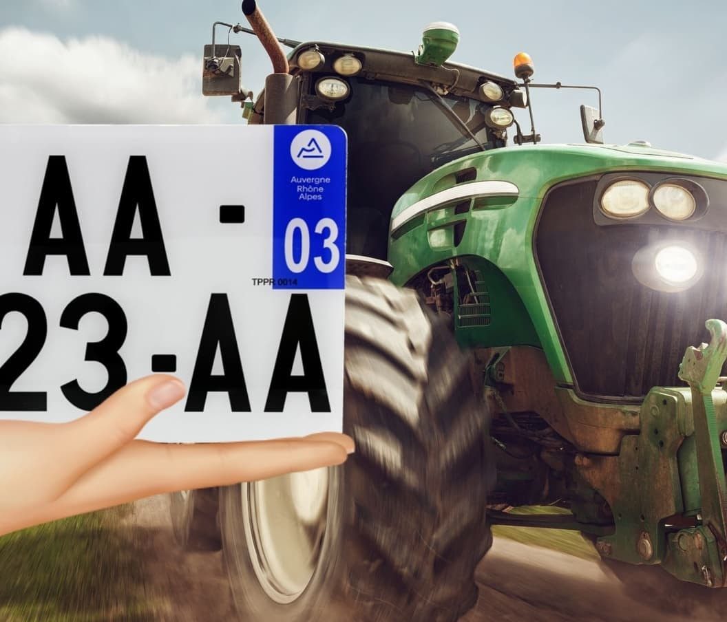 Immatriculation matériel agricole
